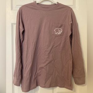 Ivory Ella, XS, purple/maroon long sleeve shirt